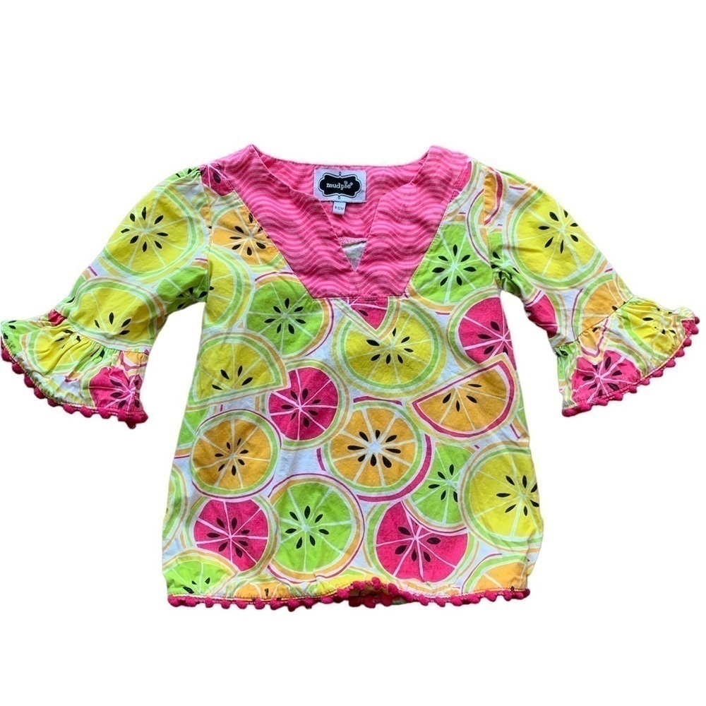Mudpie | Mudpie Citrus Fruit Tunic Swim Coverup